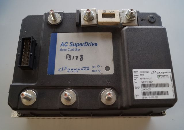 Toyota/BT 220629-001 | Danaher motion AC Superdrive motor controller 83Y05184A A Danaher motion AC Superdrive motor controller 83Y05184A ACS4810-350F Rev 0010 sn. 0518410070055 - ECU for Material handling equipment: picture 1 Toyota/BT 220629-001 | Danaher motion AC Superdrive motor controller 83Y05184A A Danaher motion AC Superdrive motor controller 83Y05184A ACS4810-350F Rev 0010 sn. 0518410070055 - ECU for Material handling equipment: picture 1