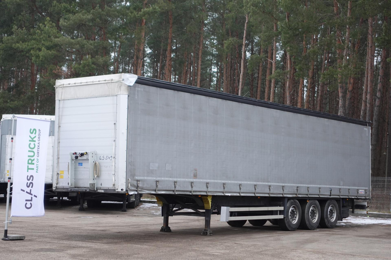 Schmitz Cargobull SCS24/L Lifting Axle - Curtainsider semi-trailer: picture 1 Schmitz Cargobull SCS24/L Lifting Axle - Curtainsider semi-trailer: picture 1