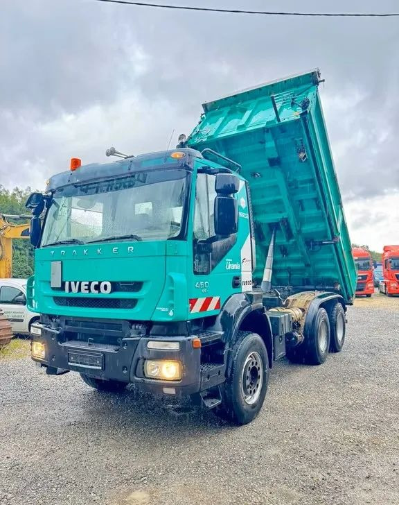 Iveco TRAKKER 450 6x4 WYWROTKA MELLER | EURO 5 | MANUAL | KLIMA | RETARDER | PRZEBIEG 364 000km ! - Tipper: picture 3 Iveco TRAKKER 450 6x4 WYWROTKA MELLER | EURO 5 | MANUAL | KLIMA | RETARDER | PRZEBIEG 364 000km ! - Tipper: picture 3