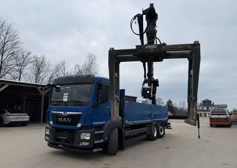MAN TGS 26.460 | Palfinger PK20.501L | 2 wysuwy | Euro 6 | 2019 | 125 tys. km! - Crane truck, Dropside/ Flatbed truck: picture 1 MAN TGS 26.460 | Palfinger PK20.501L | 2 wysuwy | Euro 6 | 2019 | 125 tys. km! - Crane truck, Dropside/ Flatbed truck: picture 1