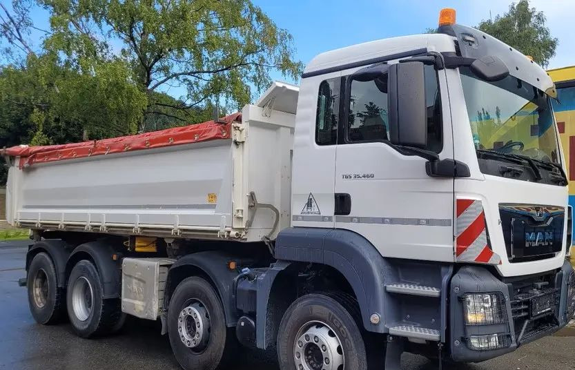 MAN TGS 35.460 8x4 – wywrotka 3-stronna MEILLER + Bordmatic + plandeka rolowana+Euro6+Retarder - Tipper: picture 4 MAN TGS 35.460 8x4 – wywrotka 3-stronna MEILLER + Bordmatic + plandeka rolowana+Euro6+Retarder - Tipper: picture 4