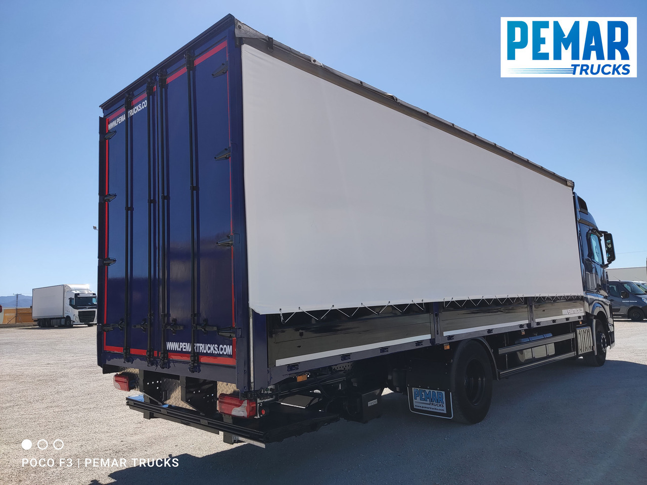 MERCEDES-BENZ ACTROS 1836 SEMITAUTLINER 18T - Curtainsider truck: picture 5 MERCEDES-BENZ ACTROS 1836 SEMITAUTLINER 18T - Curtainsider truck: picture 5