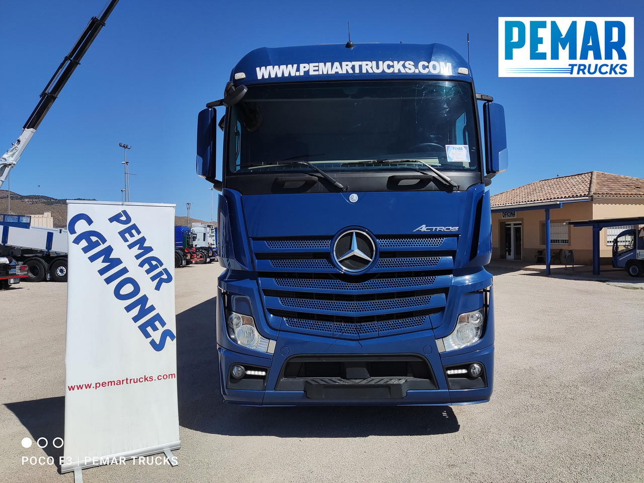 MERCEDES-BENZ ACTROS 1836 SEMITAUTLINER 18T - Curtainsider truck: picture 2 MERCEDES-BENZ ACTROS 1836 SEMITAUTLINER 18T - Curtainsider truck: picture 2