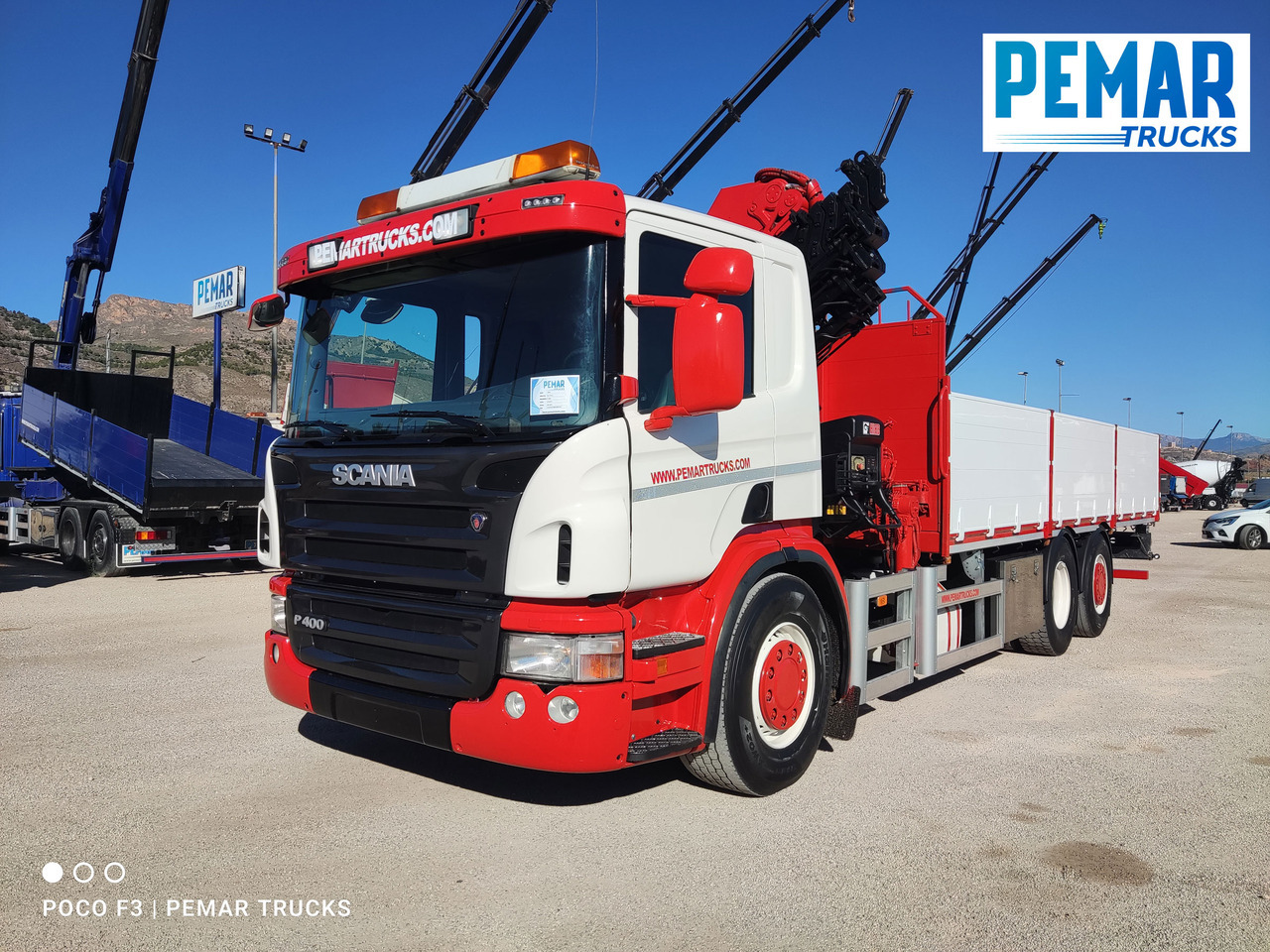 SCANIA P 400 6X2 GRUA CAJA FIJA - Crane truck: picture 2 SCANIA P 400 6X2 GRUA CAJA FIJA - Crane truck: picture 2