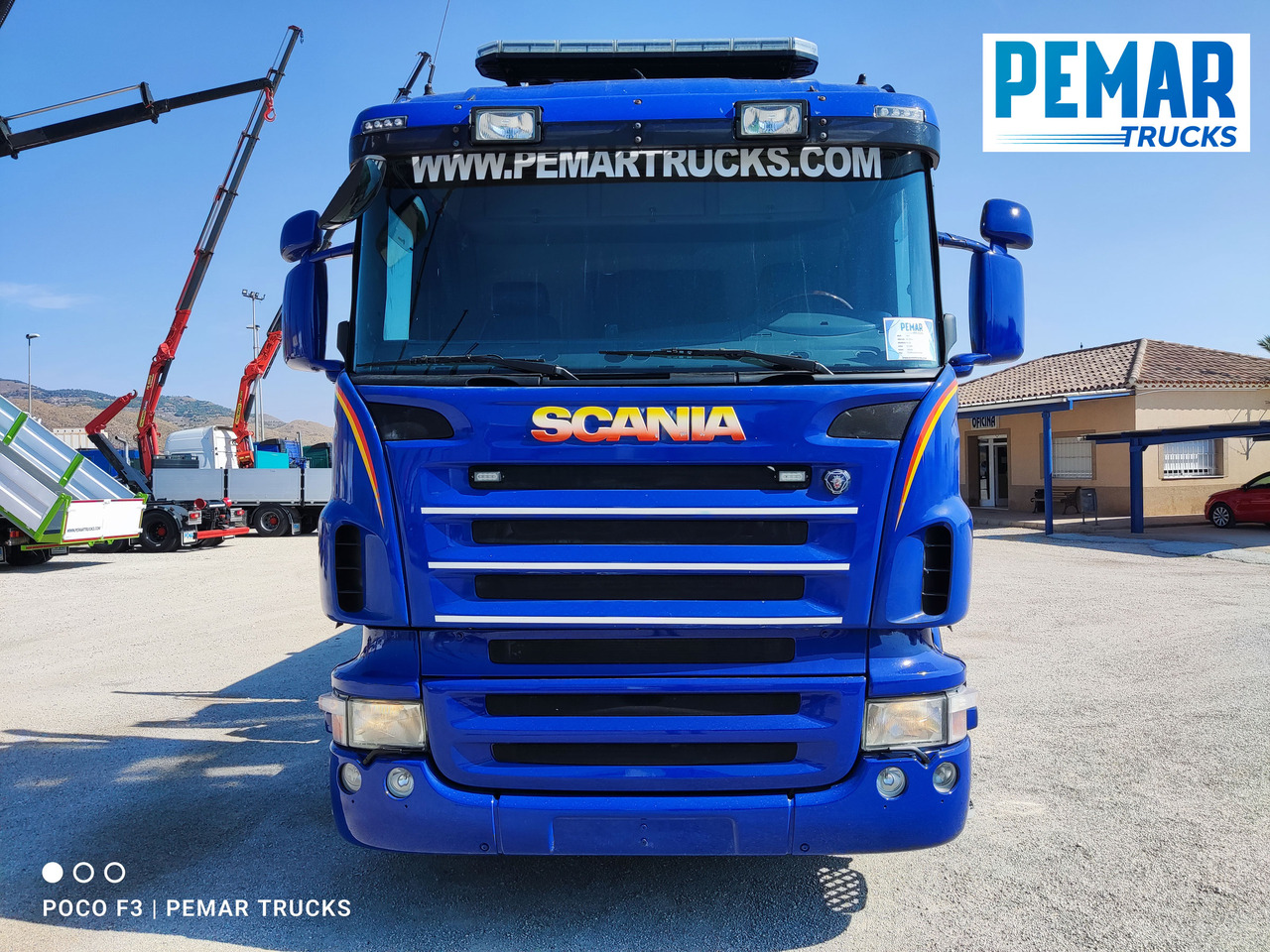 SCANIA R 420 6X2 GRUA PALFINGER PK 23002 BASCULANTE - Tipper, Crane truck: picture 3 SCANIA R 420 6X2 GRUA PALFINGER PK 23002 BASCULANTE - Tipper, Crane truck: picture 3