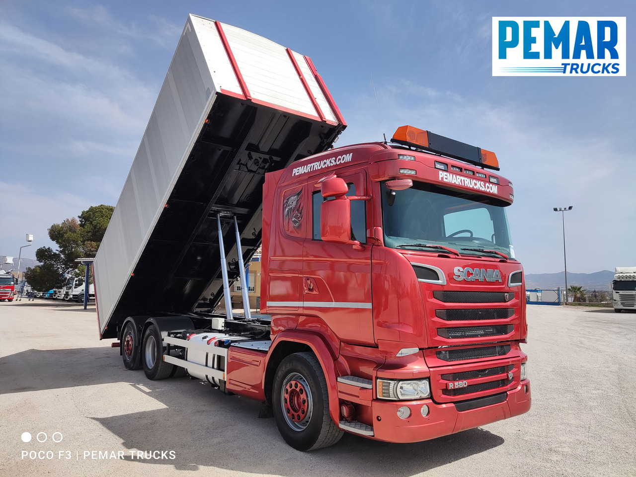 Tipper SCANIA R 580 6X2 BASCULANTE RETARDER EURO 6: picture 16 Tipper SCANIA R 580 6X2 BASCULANTE RETARDER EURO 6: picture 16