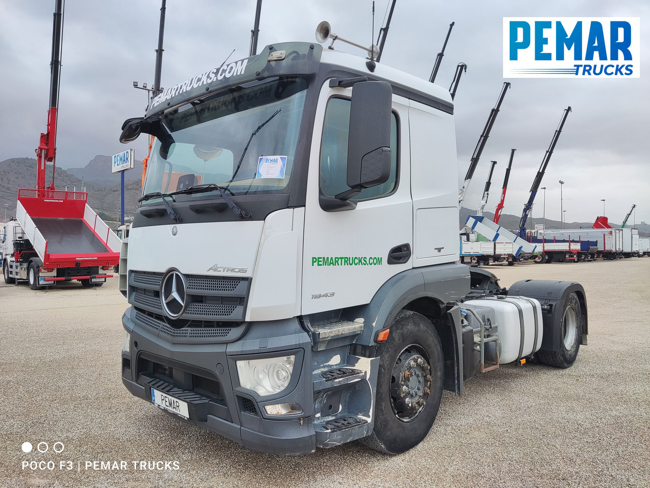 MERCEDES-BENZ ACTROS 1843 CABEZA TRACTORA EQUIPO HIDRAULICO - Tractor unit: picture 1 MERCEDES-BENZ ACTROS 1843 CABEZA TRACTORA EQUIPO HIDRAULICO - Tractor unit: picture 1
