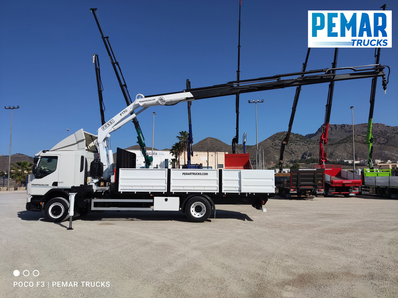 VOLVO FE 320 GRUA CAJA FIJA 18T EURO 6 - Crane truck: picture 5 VOLVO FE 320 GRUA CAJA FIJA 18T EURO 6 - Crane truck: picture 5