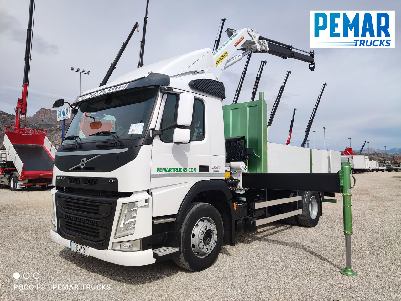 VOLVO FM 330 4X2 GRUA CAJA FIJA - Dropside/ Flatbed truck, Crane truck: picture 1 VOLVO FM 330 4X2 GRUA CAJA FIJA - Dropside/ Flatbed truck, Crane truck: picture 1