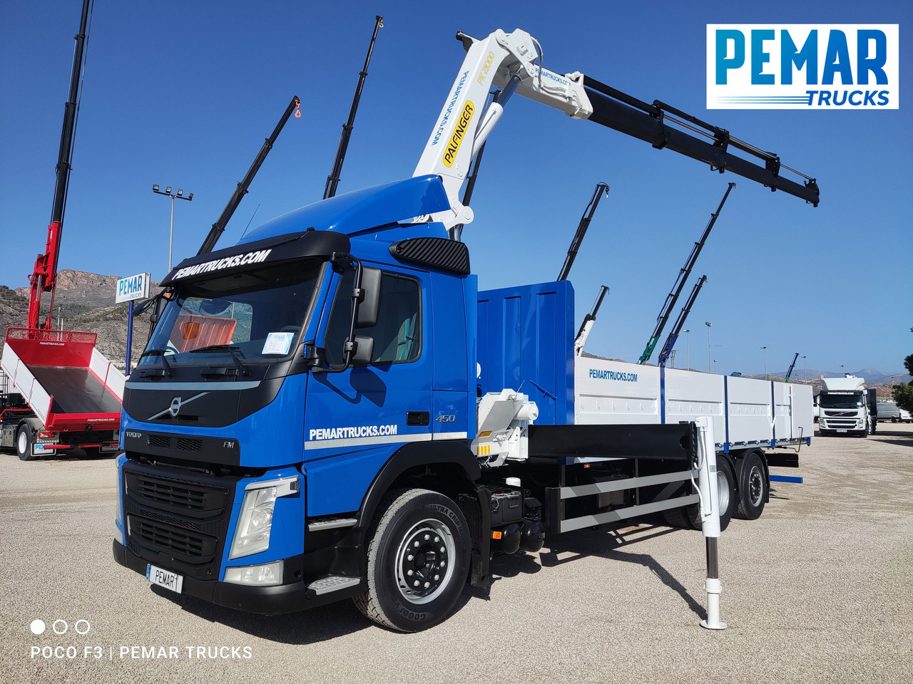 VOLVO FM 450 6X2 GRUA CAJA FIJA EURO 6 - Dropside/ Flatbed truck, Crane truck: picture 1 VOLVO FM 450 6X2 GRUA CAJA FIJA EURO 6 - Dropside/ Flatbed truck, Crane truck: picture 1