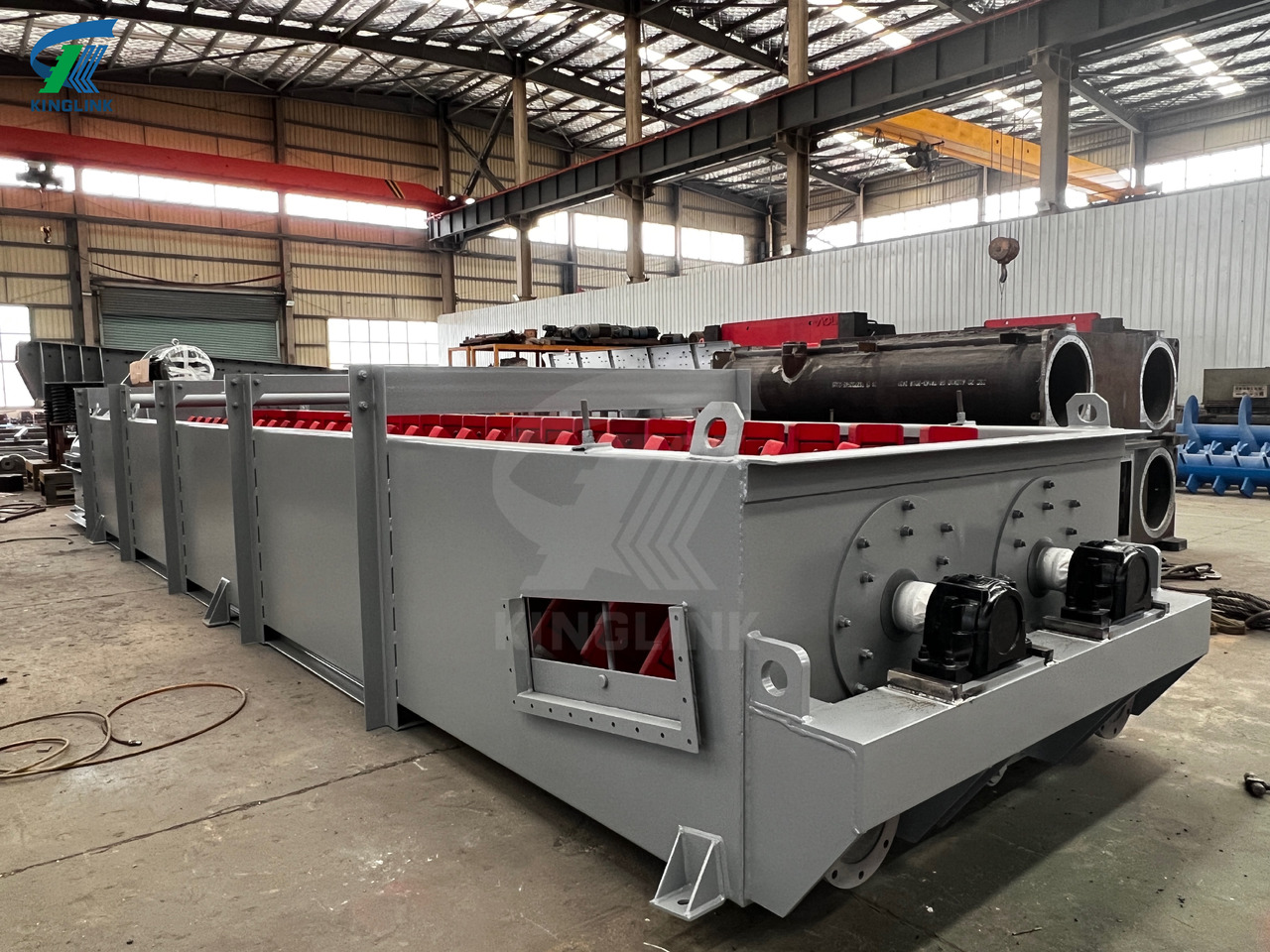 Kinglink Double Shaft Log Washer LW3630 (36'' X 30') - Screener: picture 4 Kinglink Double Shaft Log Washer LW3630 (36'' X 30') - Screener: picture 4
