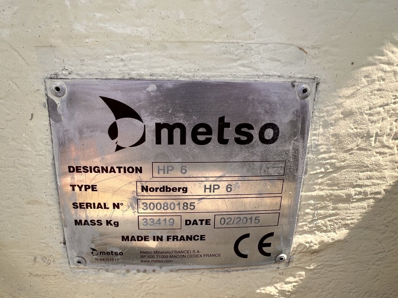 Metso Nordberg HP6 Cone Crusher | Hard Stone - Cone crusher: picture 3 Metso Nordberg HP6 Cone Crusher | Hard Stone - Cone crusher: picture 3