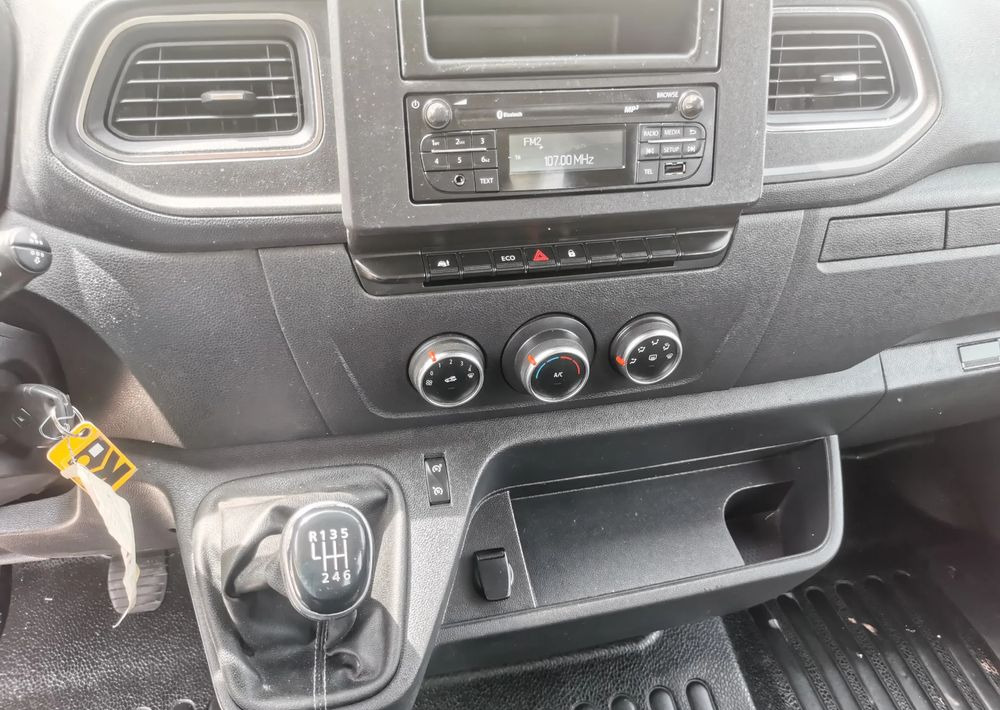 Tipper van Renault Master 2.3dCi-130KM Brygadówka wywrotka 48.800km przebieg kiper doka Dubel klimatyzacja: picture 12