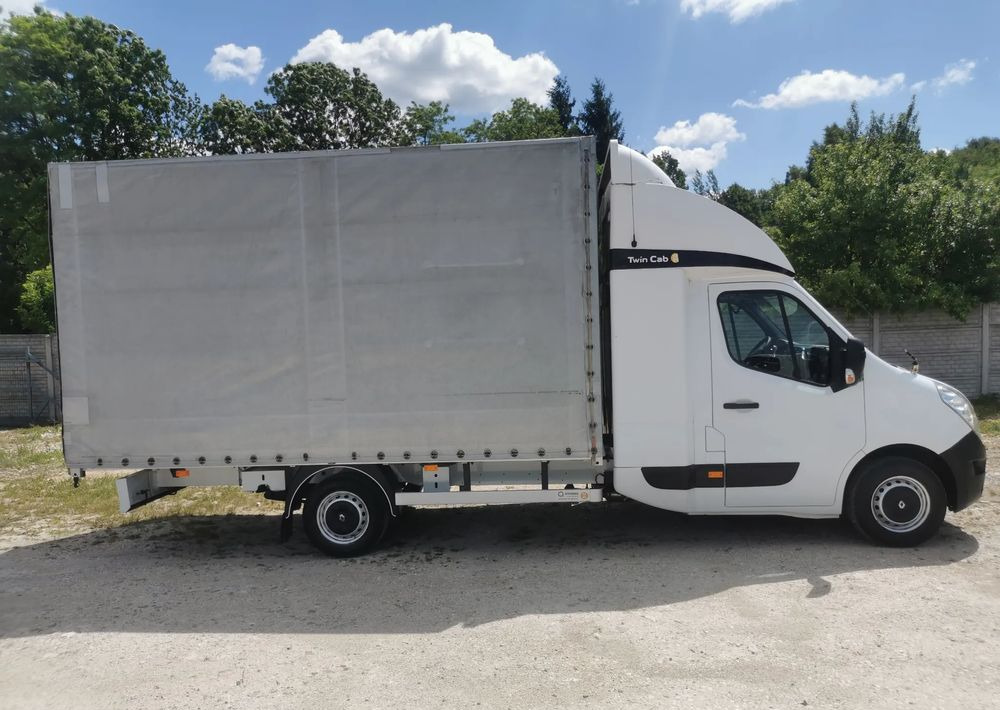 Renault Master dCi 170KM Twin Cab Spojkar Wejkama podnoszony - Curtain side van: picture 2 Renault Master dCi 170KM Twin Cab Spojkar Wejkama podnoszony - Curtain side van: picture 2