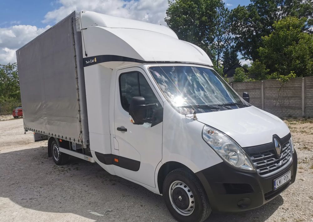 Renault Master dCi 170KM Twin Cab Spojkar Wejkama podnoszony - Curtain side van: picture 1 Renault Master dCi 170KM Twin Cab Spojkar Wejkama podnoszony - Curtain side van: picture 1