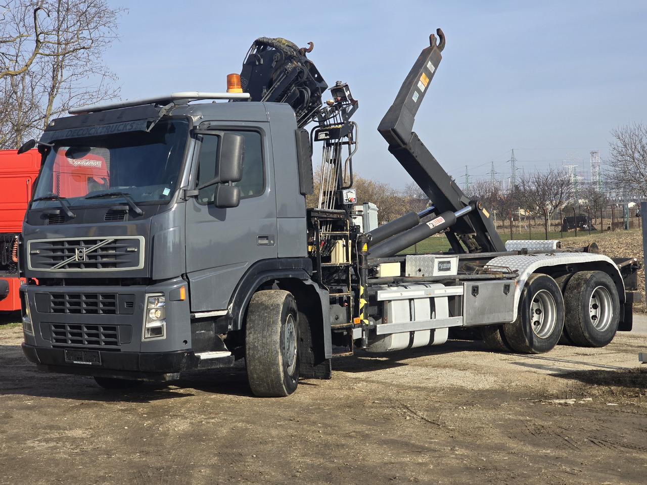 VOLVO FM 380 HOOK SYSTEM / HIAB 166 D2 DUO - Hook lift truck: picture 3 VOLVO FM 380 HOOK SYSTEM / HIAB 166 D2 DUO - Hook lift truck: picture 3