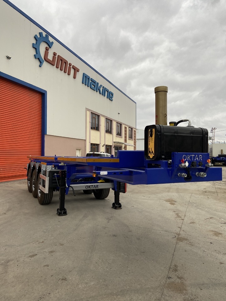 OKTAR CONTAINER TIPPER TRAILER ADR 2023 - Container transporter/ Swap body semi-trailer: picture 1 OKTAR CONTAINER TIPPER TRAILER ADR 2023 - Container transporter/ Swap body semi-trailer: picture 1
