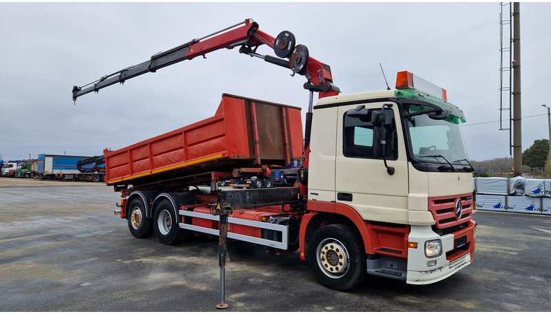 Mercedes-Benz ACTROS 2544L 6X2*4 HMF 1420K4 2012 - Cable system truck, Crane truck: picture 2 Mercedes-Benz ACTROS 2544L 6X2*4 HMF 1420K4 2012 - Cable system truck, Crane truck: picture 2