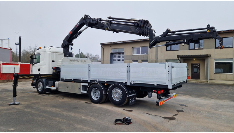 Scania G450 6X2*4 HIAB 288 E-6 Hipro + JIB - Dropside/ Flatbed truck, Crane truck: picture 4 Scania G450 6X2*4 HIAB 288 E-6 Hipro + JIB - Dropside/ Flatbed truck, Crane truck: picture 4