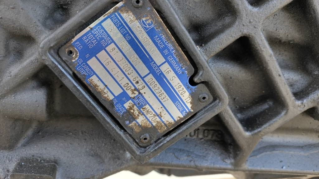 ZF 16s1920 TD vaihteisto - Gearbox for Truck: picture 3 ZF 16s1920 TD vaihteisto - Gearbox for Truck: picture 3