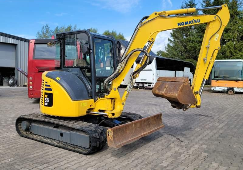 Komatsu PC55MR-3 / SPROWADZONA / 4 380 MTH - Crawler excavator: picture 2 Komatsu PC55MR-3 / SPROWADZONA / 4 380 MTH - Crawler excavator: picture 2
