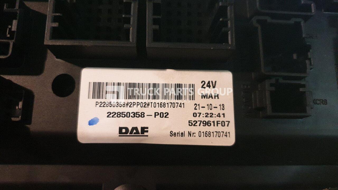 DAF DAF LF EURO 6 emission fuse box, central electric system 1714274, 22850358, 5058081, 1333370 - Fuse for Truck: picture 2 DAF DAF LF EURO 6 emission fuse box, central electric system 1714274, 22850358, 5058081, 1333370 - Fuse for Truck: picture 2