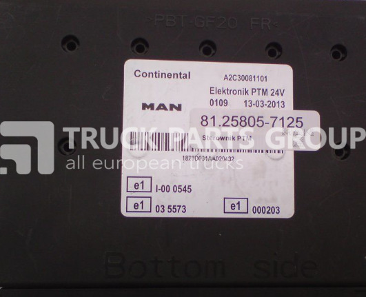 MAN TGX, TGL, TGM, TGL EURO5, EURO6 emission PTM control unit, PTM3, control unit - ECU for Truck: picture 1 MAN TGX, TGL, TGM, TGL EURO5, EURO6 emission PTM control unit, PTM3, control unit - ECU for Truck: picture 1