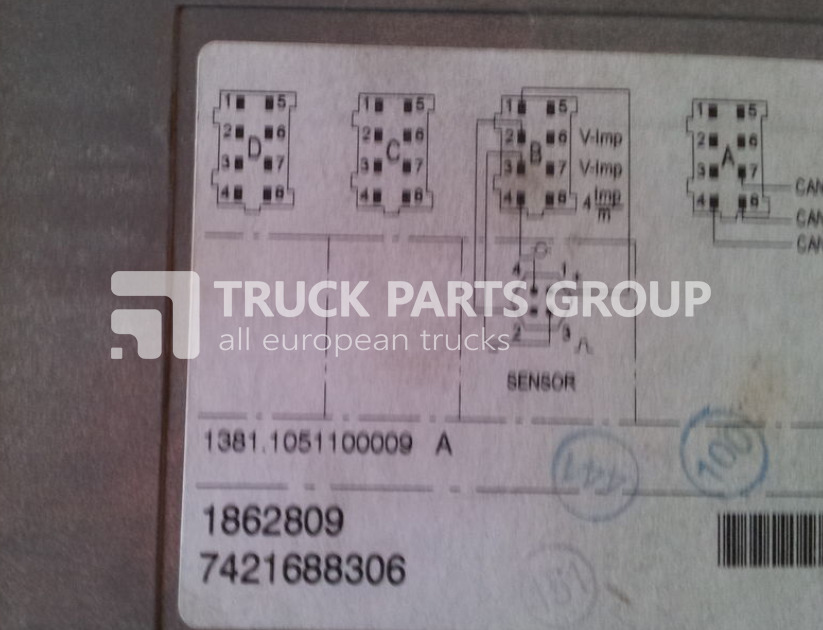 MERCEDES-BENZ tachograph - Tachograph for Truck: picture 4 MERCEDES-BENZ tachograph - Tachograph for Truck: picture 4