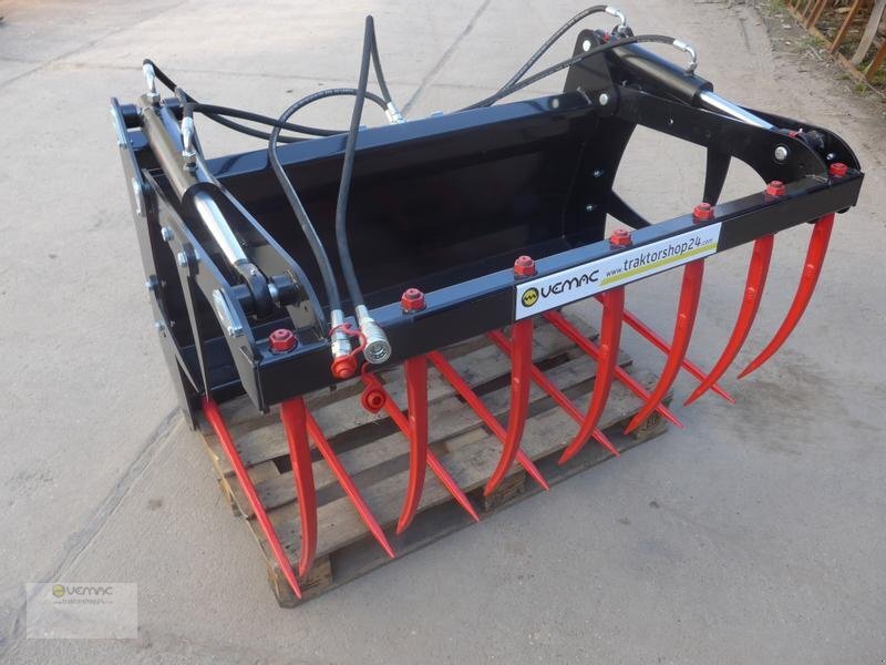 Vemac Krokodilgebiss Mistgabel Euro-Aufnahme NEU 140 160 180 120 - Attachment for Agricultural machinery: picture 1 Vemac Krokodilgebiss Mistgabel Euro-Aufnahme NEU 140 160 180 120 - Attachment for Agricultural machinery: picture 1