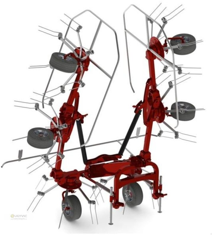 Heuwender 750cm 7,5m 6 Kreisel Kreiselwender Kreiselheuwender Heuer Neu - Tedder/ Rake: picture 1 Heuwender 750cm 7,5m 6 Kreisel Kreiselwender Kreiselheuwender Heuer Neu - Tedder/ Rake: picture 1