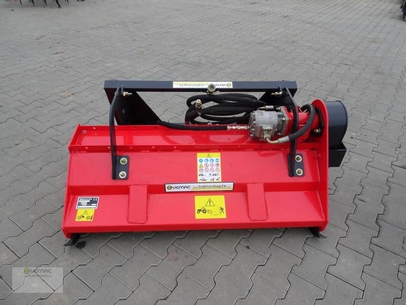 Vemac Mulcher 155cm hydraulisch Frontmulcher Schlegelmulcher Hoflader Radlader Bagger NEU - Flail mower: picture 4 Vemac Mulcher 155cm hydraulisch Frontmulcher Schlegelmulcher Hoflader Radlader Bagger NEU - Flail mower: picture 4