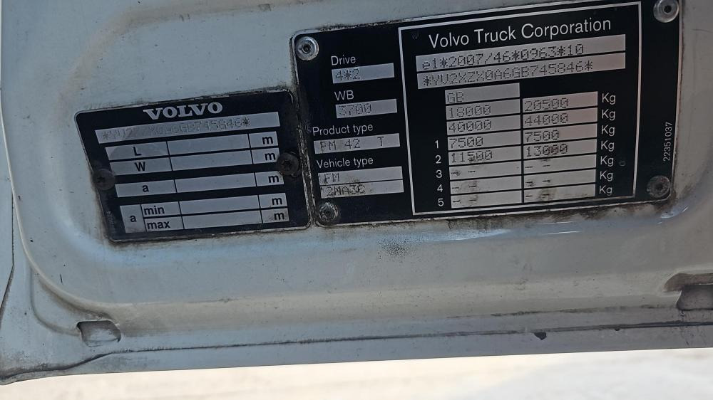 Volvo Fm450 - Tractor unit: picture 5 Volvo Fm450 - Tractor unit: picture 5