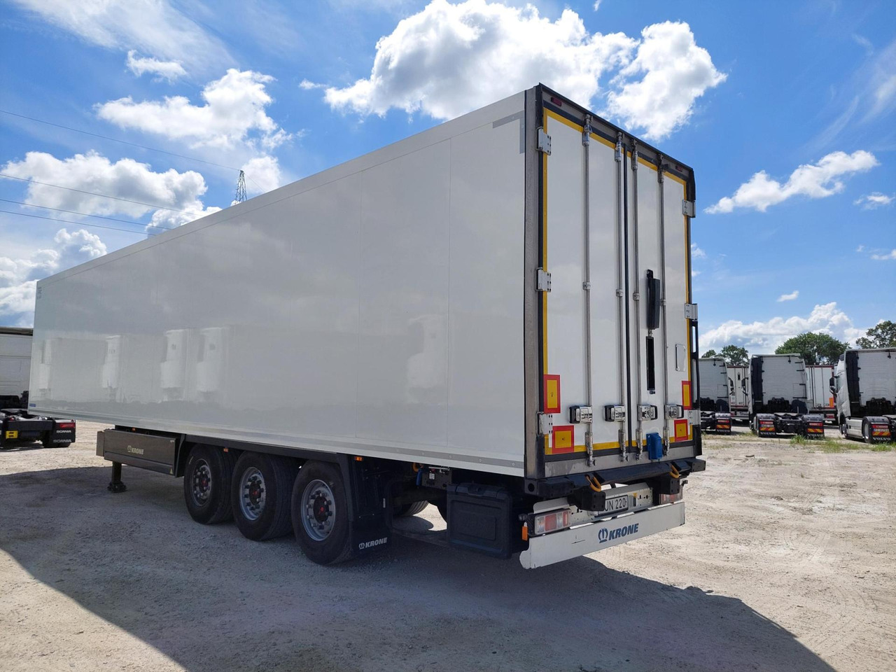 2018 Krone SDR Double Deck Cool Liner FP60 ThermoKing SLXi 300 Lifting Axle - Refrigerator semi-trailer: picture 4 2018 Krone SDR Double Deck Cool Liner FP60 ThermoKing SLXi 300 Lifting Axle - Refrigerator semi-trailer: picture 4