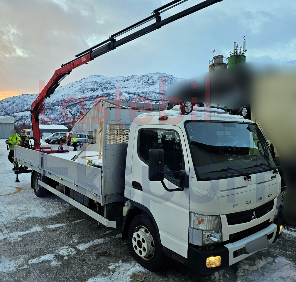 MITSUBISHI Fuso CANTER / FASSI F50 / LOW KM - Crane truck: picture 5 MITSUBISHI Fuso CANTER / FASSI F50 / LOW KM - Crane truck: picture 5