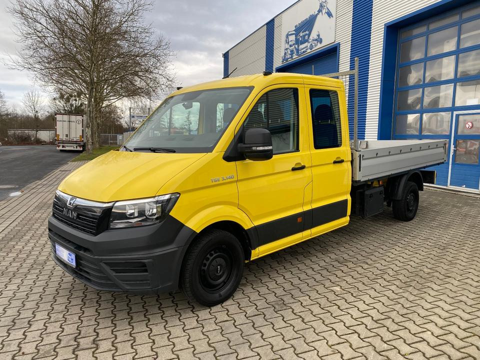MAN TGE 3.140 Doka Pritsche Lang *STANDHZG* AHK*HECKANTRIEB*1.HAND*INKL.19% MWST*SOFORT!* - Flatbed van, Combi van: picture 4 MAN TGE 3.140 Doka Pritsche Lang *STANDHZG* AHK*HECKANTRIEB*1.HAND*INKL.19% MWST*SOFORT!* - Flatbed van, Combi van: picture 4