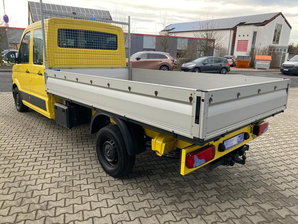 Interior photo 1: Flatbed van, Combi van MAN TGE 3.140 Doka Pritsche Lang *STANDHZG* AHK*HECKANTRIEB*1.HAND*INKL.19% MWST*SOFORT!*