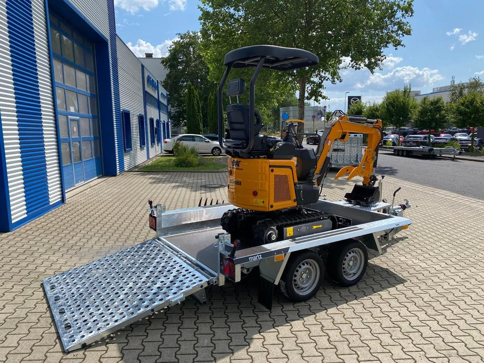 Mini excavator Minibagger BK1300JSR + Tieflader + Zubehör *INKL.19% MWST*BERGER KRAUS*VERSTELLFAHRWERK* KUBOTA*SOFORT!*: picture 14