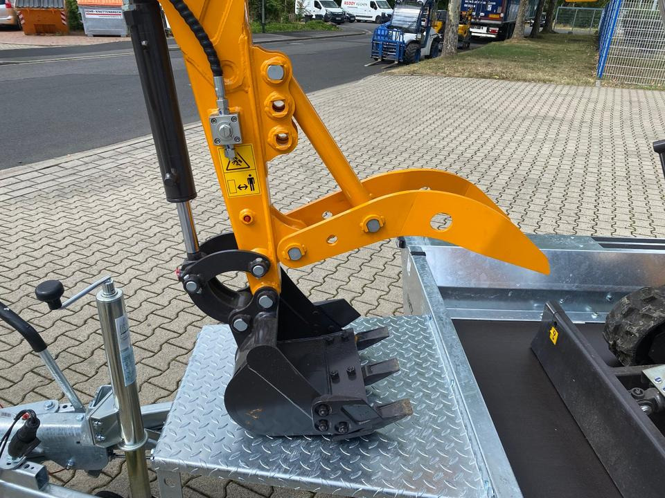 Mini excavator Minibagger BK1300JSR + Tieflader + Zubehör *INKL.19% MWST*BERGER KRAUS*VERSTELLFAHRWERK* KUBOTA*SOFORT!*: picture 8