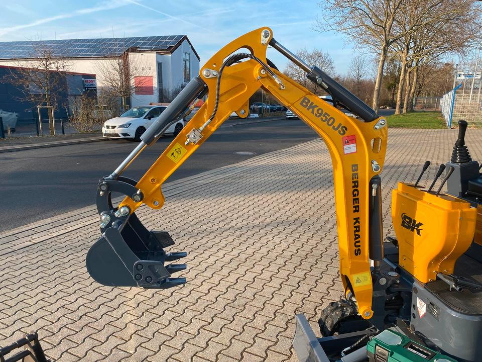Mini excavator Minibagger BK950JS + Zubehör *INKL.19% MWST*BERGER KRAUS*JOYSTICK*SOFORT!*: picture 8