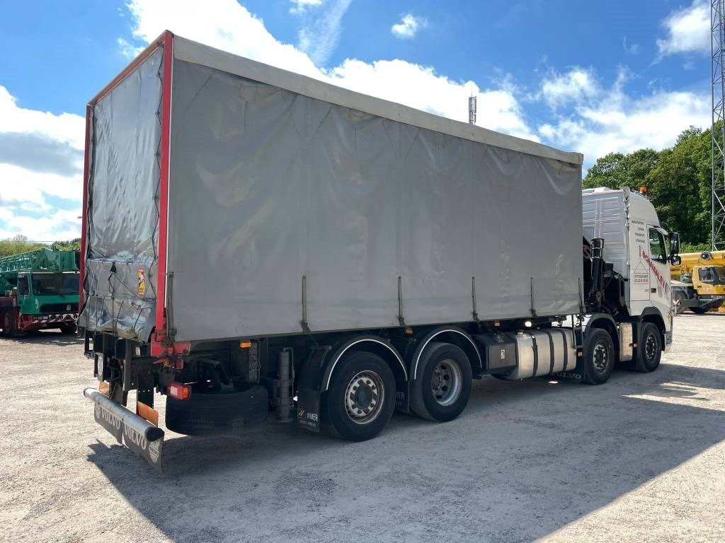 Volvo FH 460 - Curtainsider truck, Crane truck: picture 3 Volvo FH 460 - Curtainsider truck, Crane truck: picture 3