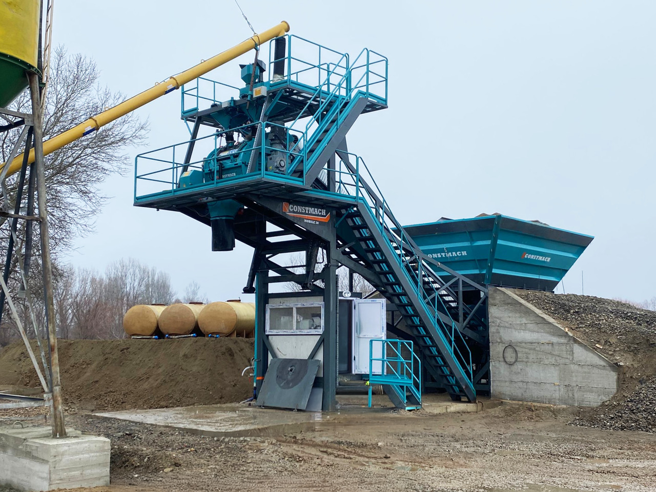 Constmach 30 m³/h Mobile Concrete Batching Plant - Concrete plant: picture 5 Constmach 30 m³/h Mobile Concrete Batching Plant - Concrete plant: picture 5