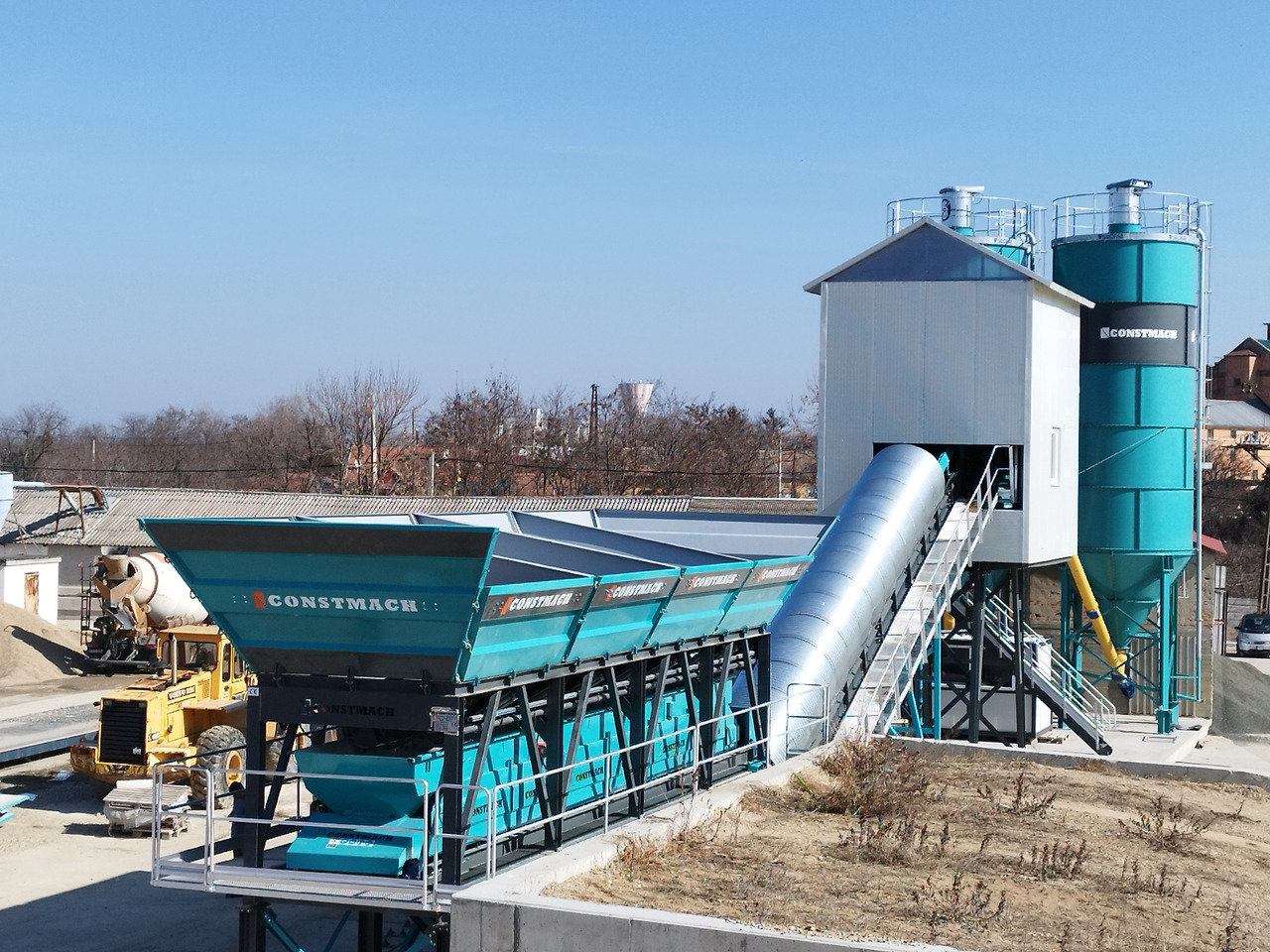 Constmach Centrale à Béton Compacte de 60 m³/h Avec Tapis Roulant - Concrete plant: picture 2 Constmach Centrale à Béton Compacte de 60 m³/h Avec Tapis Roulant - Concrete plant: picture 2