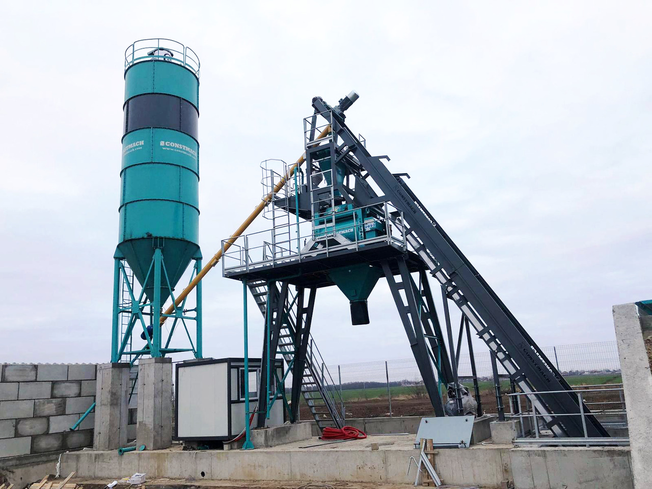 Constmach Centrale à Béton Compacte de 60 m³/h - Concrete plant: picture 3 Constmach Centrale à Béton Compacte de 60 m³/h - Concrete plant: picture 3