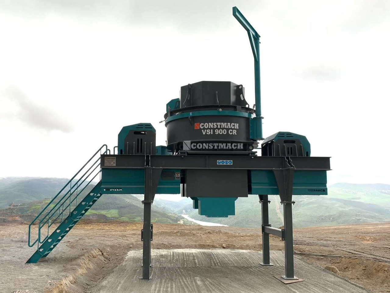 New Impact crusher Constmach Concasseur De Pierre À Impact À Axe Vertical 190-250 TPH: picture 6