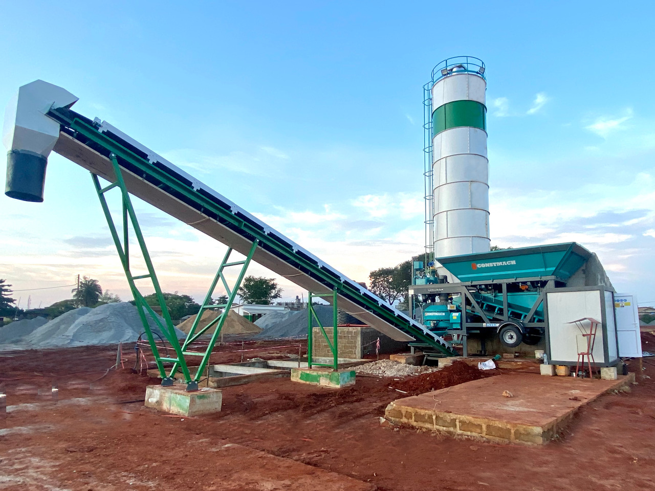Constmach Mini Mobile Concrete Batching Plant 30 m³/h - Concrete plant: picture 5 Constmach Mini Mobile Concrete Batching Plant 30 m³/h - Concrete plant: picture 5