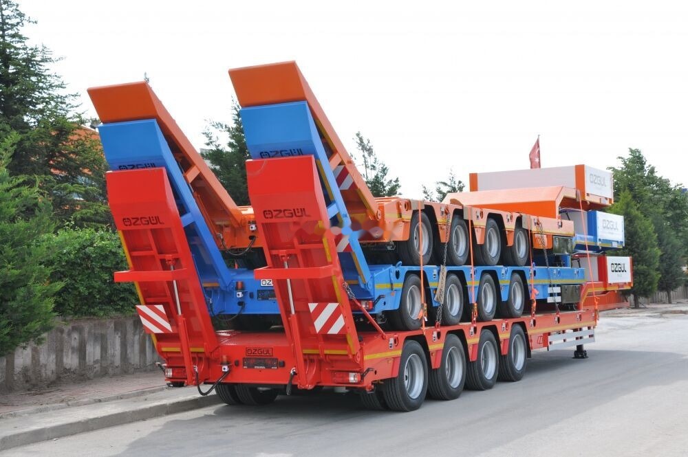 New Low loader semi-trailer Özgül 4 AXLE LOWBED SEMI TRAILER: picture 42