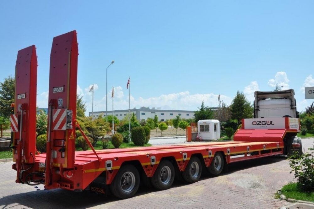 New Low loader semi-trailer Özgül 4 AXLE LOWBED SEMI TRAILER: picture 41