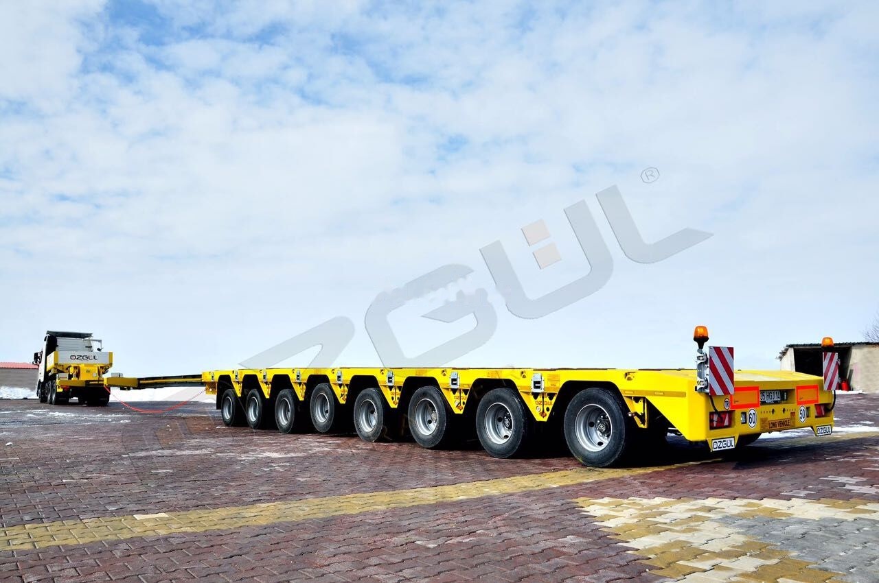 Özgül 8 AXLE LOWBED SEMI TRAILER - Low loader trailer: picture 2 Özgül 8 AXLE LOWBED SEMI TRAILER - Low loader trailer: picture 2