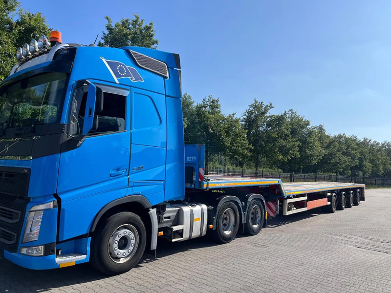 Faymonville SPZ-4AAX Double Extendable Semi Low Loader - Low loader semi-trailer: picture 1 Faymonville SPZ-4AAX Double Extendable Semi Low Loader - Low loader semi-trailer: picture 1