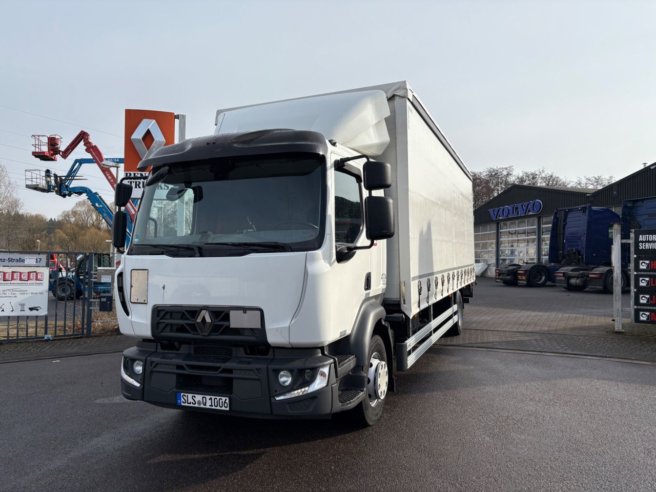 Renault D 16.280 Curtainsider - Curtainsider truck: picture 1 Renault D 16.280 Curtainsider - Curtainsider truck: picture 1